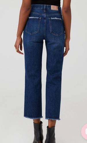 Pistola Jeans - Cassi Crop - Super High Rise Straight Crop Denim Size 26 NWT