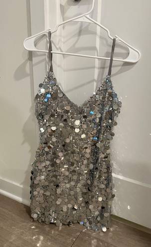 Miss Lola Sequin Mini Dress