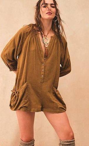 Free People  Sunset Flow Romper Size Small