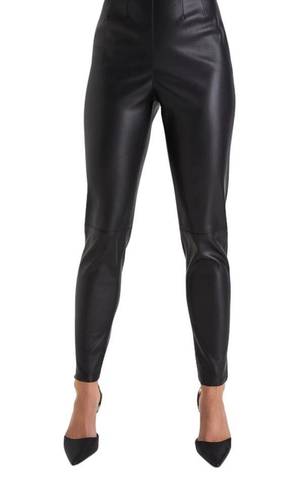 Lulus Edgy Perfection Black Vegan Leather Skinny Pants - Size XS  NWT