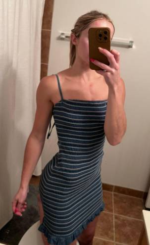 RD Style Striped Sundress With Tie Sleeves! 