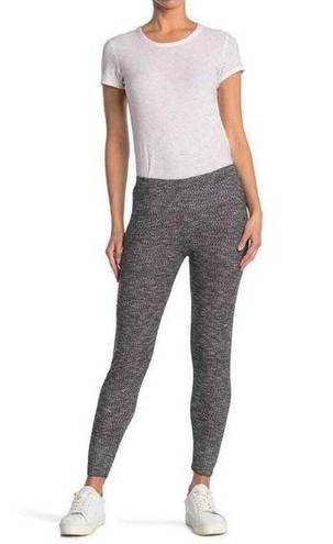 Abound  Womens Gray Marled Knit Joggers Banded Cuffs Pants