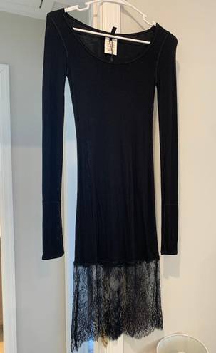 BCBGMAXAZRIA Livi Black Lace Dress