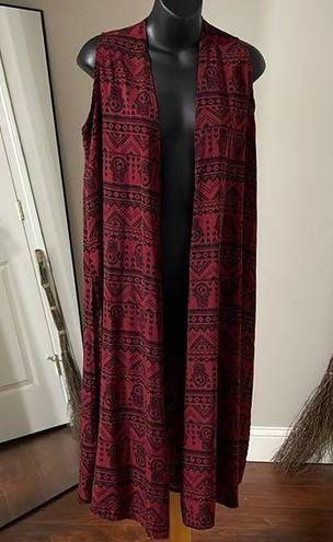 LuLaRoe Long sleeveless duster