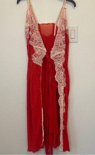 Dancing Queen NEW WE ARE HAH  BLOOD ORANGE DRESS SZ SMALL