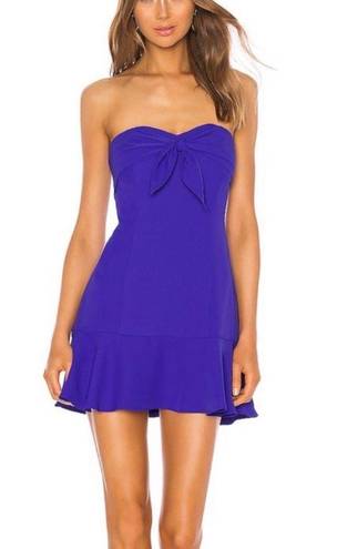 Amanda Uprichard Indigo Mini Dress