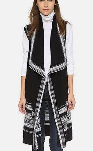 Vince  sleeveless open cardigan