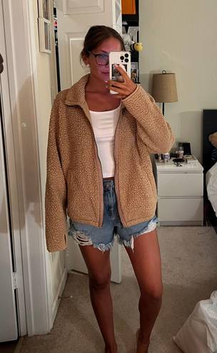 Old Navy Sherpa Zip Up Jacket