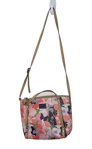 Tahari  Women Mackenzie Tote Bag Pink and Green Purse