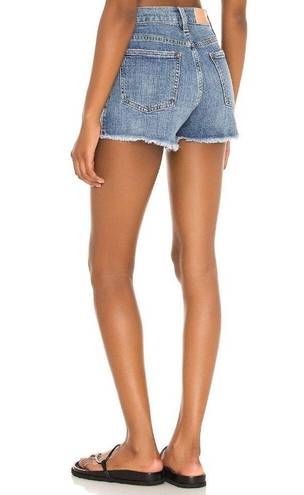 Pistola  Winston Relaxed High Rise Cuffed Denim Shorts in Mystique 28 New Jean