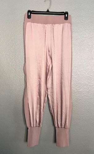 Ted Baker  Pink Satin Jogger Pants