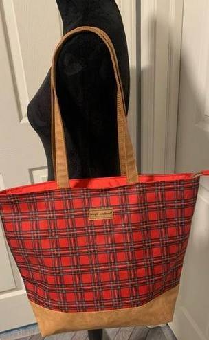 Simply Southern  Tartan Plaid Tote