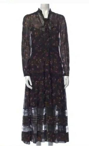 Zimmermann NWOT  Floral Lace Trim Dress