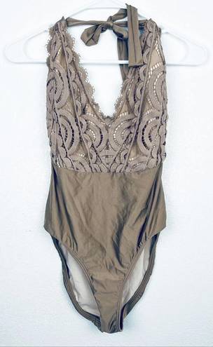 One Piece PQ swim lace