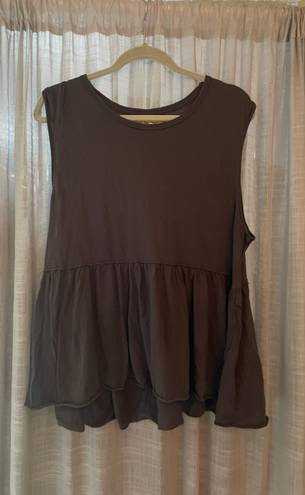 Free People Peplum Tank