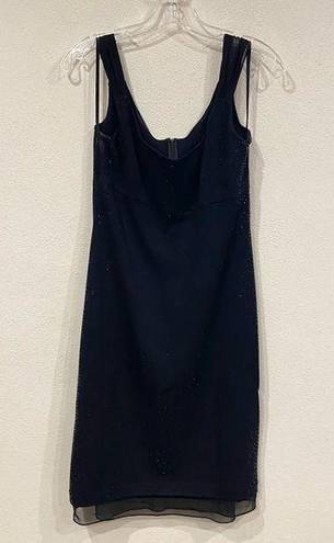 St. John Evening Embellished Dress Size 4 EUC