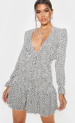 Pretty Little Thing Dalmatian Print Dress