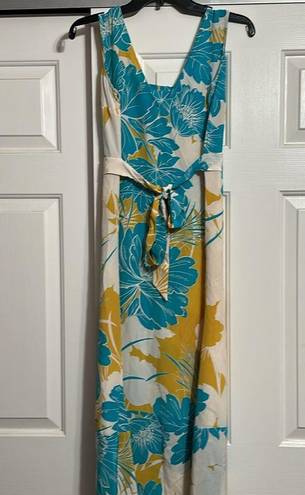 Tracy Reese  Silk Floral Maxi Dress