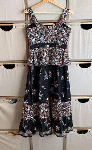 Hunter Bell  Lacey floral midi dress NWT