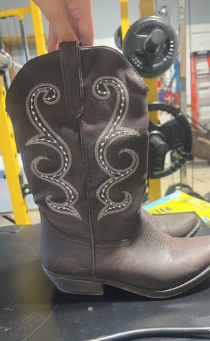 Cowgirl Boots Brown Size 7