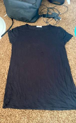 Socialite Black T-Shirt Dress