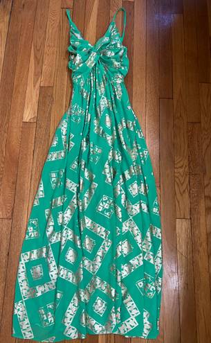 JardinVue Green Maxi Dress Size XS