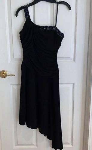 Laundry by Shelli Segal  Black Beaded Dress