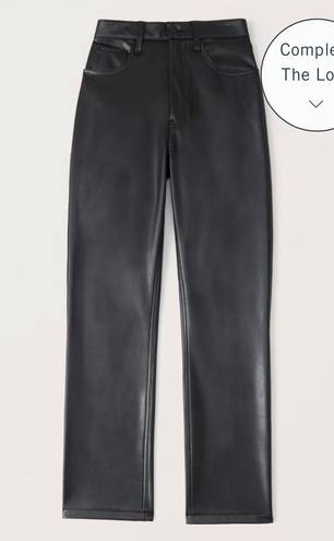 Abercrombie & Fitch Abercrombie Leather Pants (26 short)