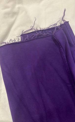 ZARA Marine Straight Jeans - Purple