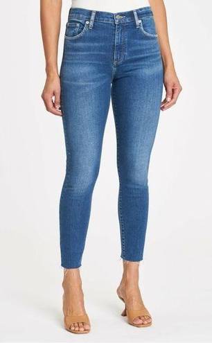 Pistola  Jeans 26 Aline High Rise Skinny in Catalina NWT NEW Raw Hem