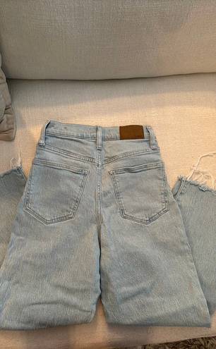 Madewell High Rise Wide Leg Jeans