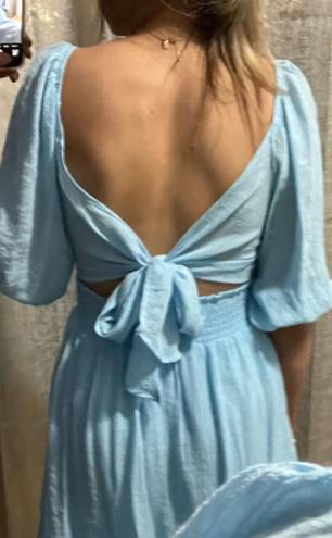 Boutique blue dress