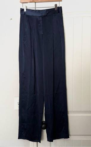 Michelle Mason NWT  Wide Leg Silk Trousers