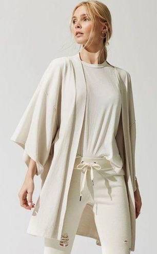 n:philanthropy  Aiden Kimono Cardigan Short Sleeve Beige Cream XS S Small