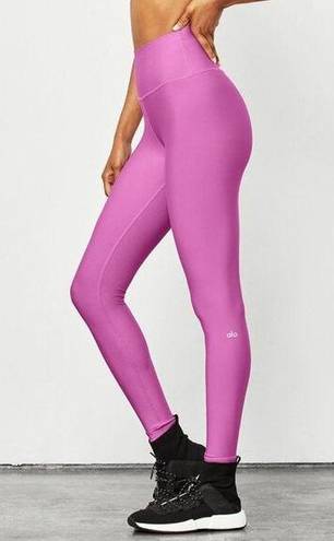 Alo Yoga Alo 7/8 High-Waist Airlift Legging Electric Violet Hi-Rise Waisted Skinny Tights