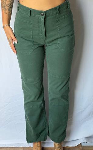 Madewell Green 90s Straight Pant