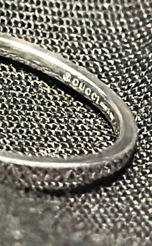 Gucci 18k White Gold Ring