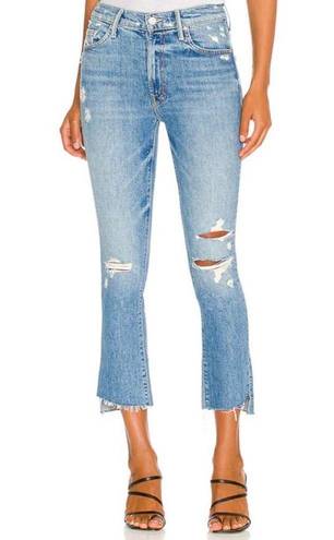 Mother The Insider Crop Step Fray jeans Holy Melancholy 25