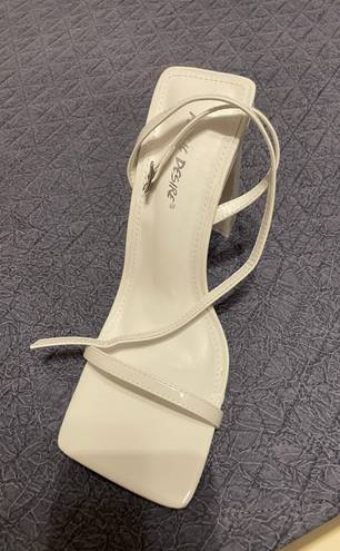 White Heels Size 9