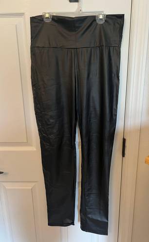 Nordstrom Rack Faux Black Leather Leggings