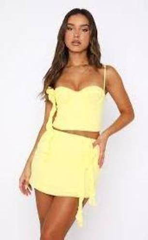 Yellow Skirt Set