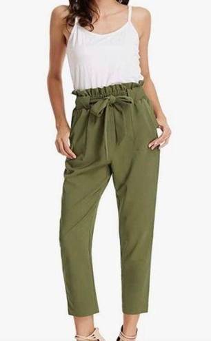 Chelsea 28 Cropped Paperbag Waist Pants XL