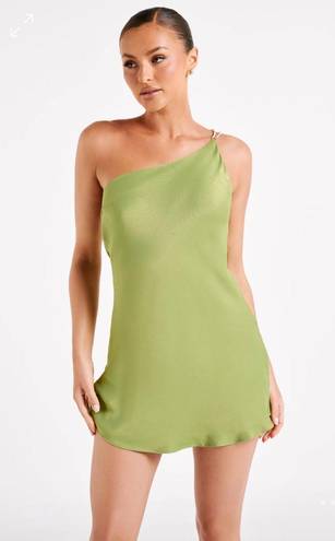 Meshki Green Backless Dress