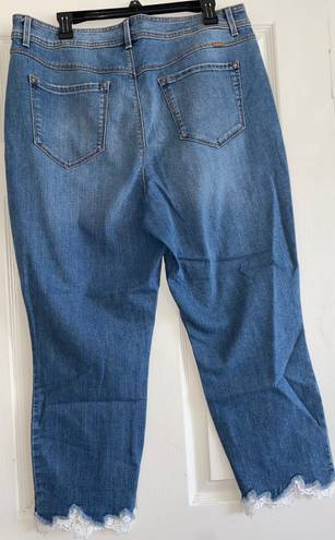 INC Skinny Leg Blue Jeans