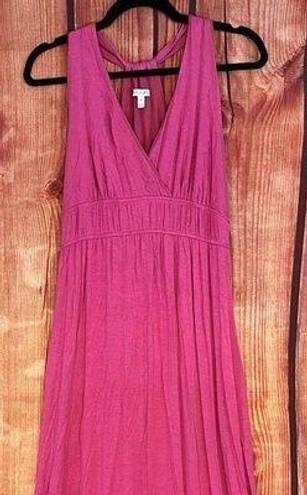 Fashion Bug Women’s Sz M stretchy pink maxi dress from  - super cute & comfy!