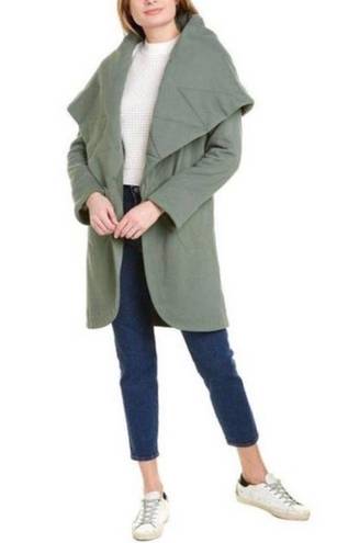 Young Fabulous and Broke  Green Quilted Oversized Sweater Coat