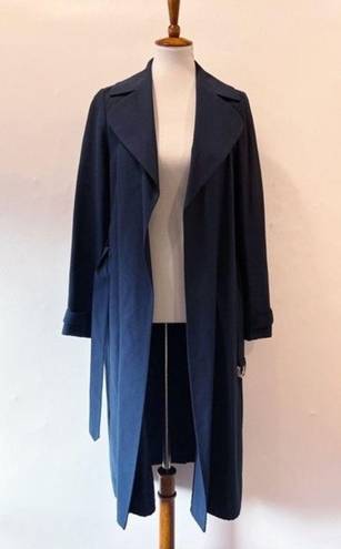 Chelsea28  Navy Trench Coat Size Small