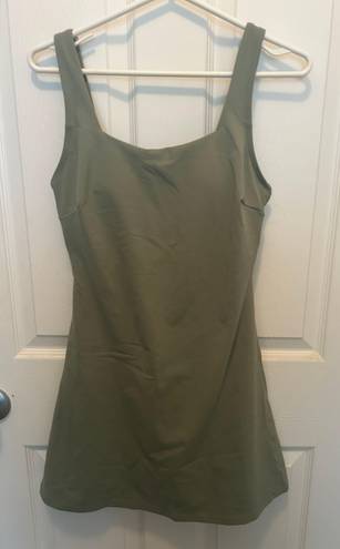 Pink Lily Sage Green Active Dress