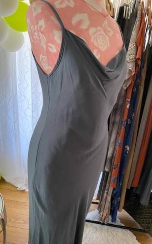 Final Touch New  Blue Gray Slip Dress S