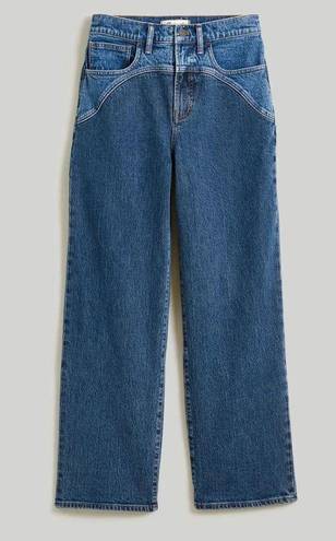 Madewell NEW NWT  The Perfect Vintage Wide-Leg Crop Jean Sonoma Wash Yoke Edition